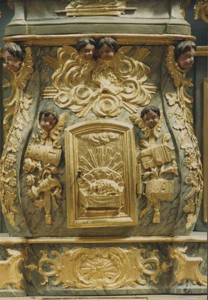 tabernacle du maître-autel, vue générale