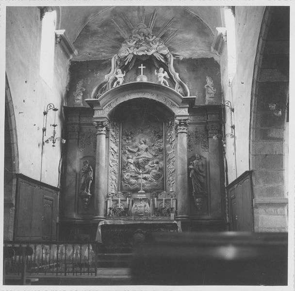 retable du maître-autel, vue générale