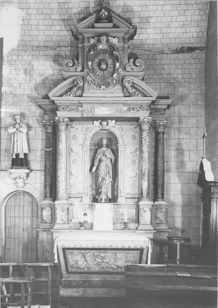 retable du Sacré-Coeur, vue générale
