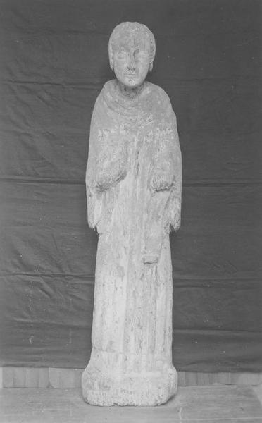 Statue : Saint évêque (Saint Loup ?)