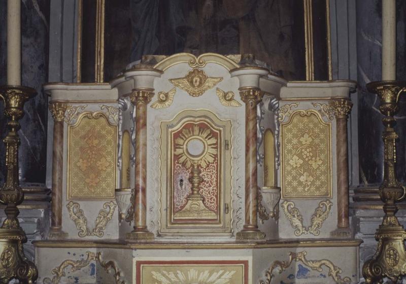 tabernacle du maître-autel, vue générale