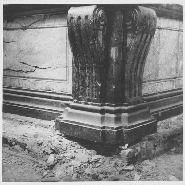 autel (maître-autel), détail