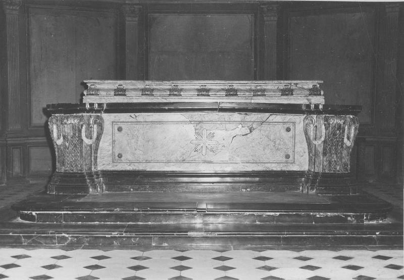 autel (maître-autel), vue générale