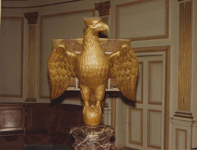 aigle lutrin, vue partielle, vue générale - © Ministère de la Culture (France), Médiathèque du patrimoine et de la photographie (objets mobiliers), tous droits réservés