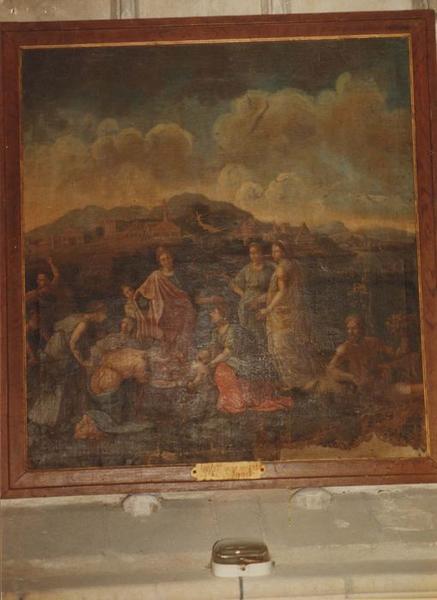 tableau : Moïse sauvé des eaux - © Ministère de la Culture (France), Médiathèque du patrimoine et de la photographie (objets mobiliers), tous droits réservés