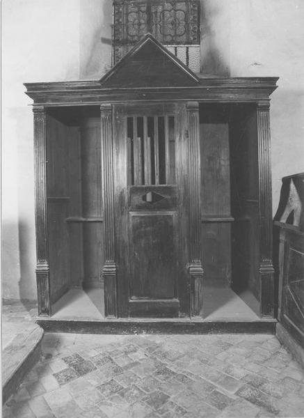 confessionnal, vue générale - © Ministère de la Culture (France), Médiathèque du patrimoine et de la photographie (objets mobiliers), tous droits réservés