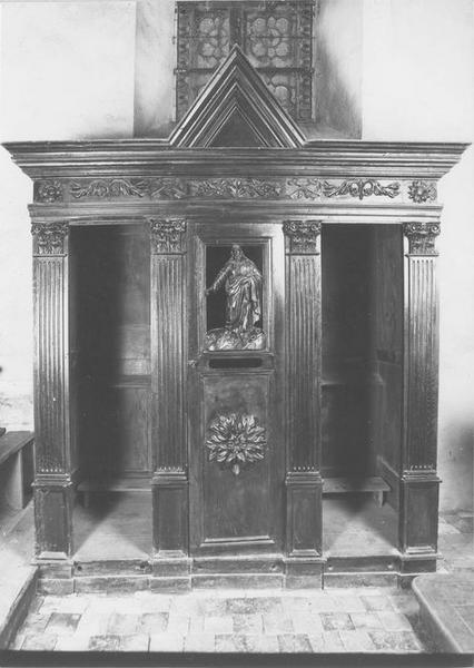 confessionnal, vue générale - © Ministère de la Culture (France), Médiathèque du patrimoine et de la photographie (objets mobiliers), tous droits réservés