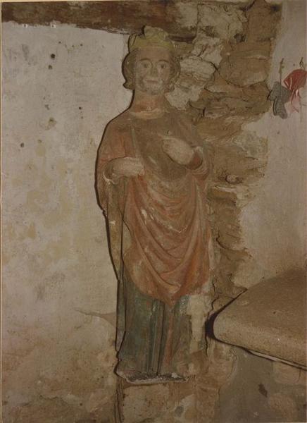 statue : saint Louis, vue générale - © Ministère de la Culture (France), Médiathèque du patrimoine et de la photographie (objets mobiliers), tous droits réservés