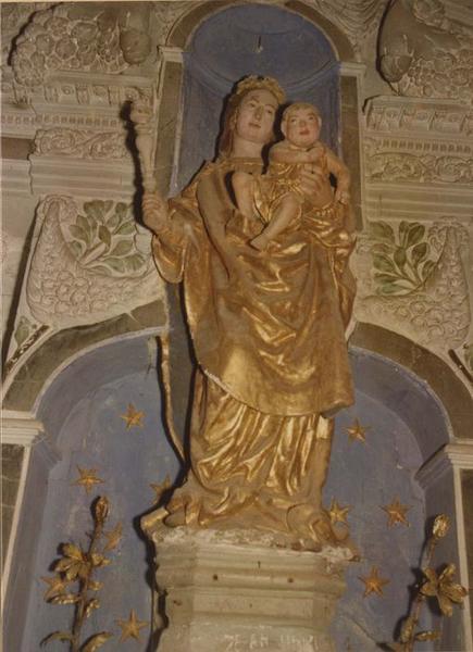 statue : Vierge à l'Enfant, vue générale - © Ministère de la Culture (France), Médiathèque du patrimoine et de la photographie (objets mobiliers), tous droits réservés