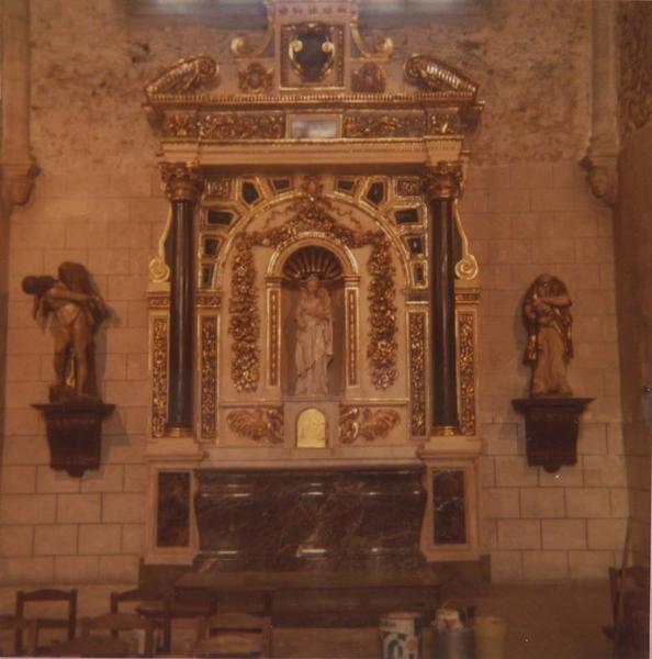 retable de la Vierge à l'Enfant, vue générale