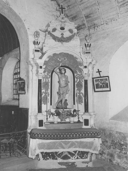 retable de saint Sébastien, vue générale - © Ministère de la Culture (France), Médiathèque du patrimoine et de la photographie (objets mobiliers), tous droits réservés