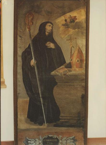 tableau : saint Benoît, vue générale - © Ministère de la Culture (France), Médiathèque du patrimoine et de la photographie (objets mobiliers), tous droits réservés