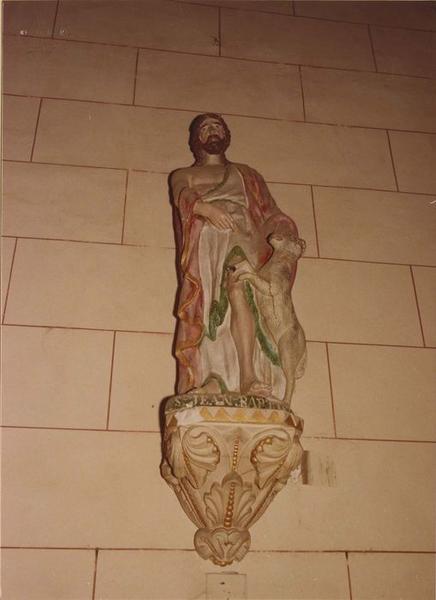 statue : saint Jean-Baptiste, vue générale - © Ministère de la Culture (France), Médiathèque du patrimoine et de la photographie (objets mobiliers), tous droits réservés