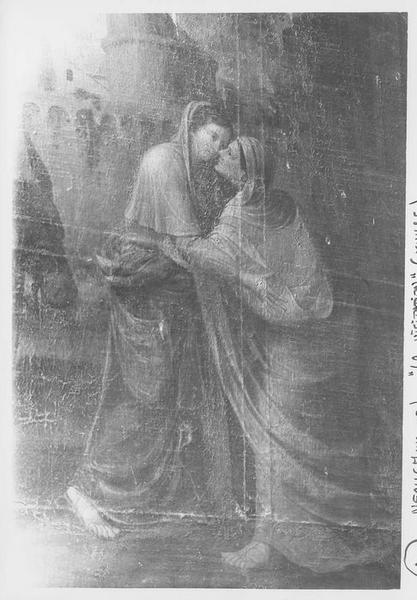 tableau : la Visitation, détail