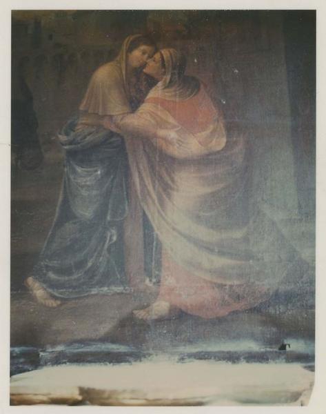 tableau : la Visitation, détail