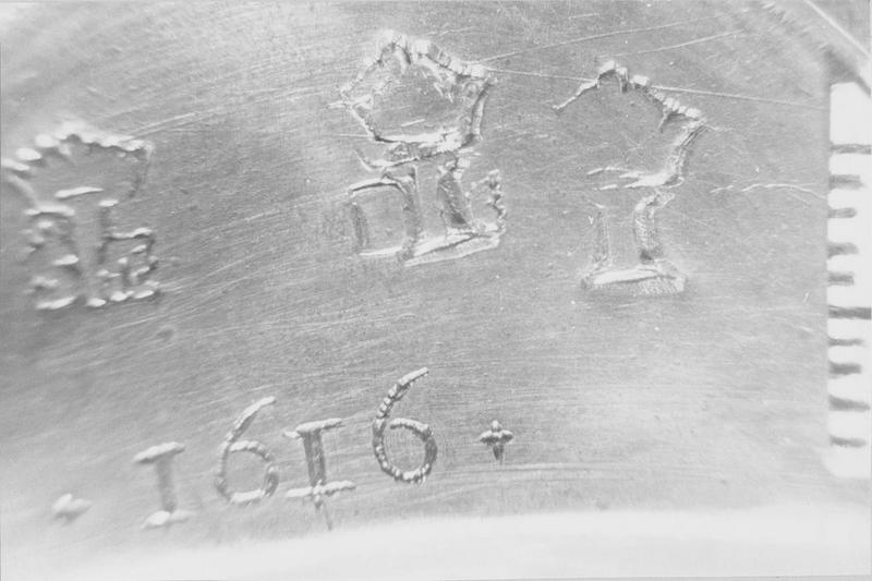 calice, détail des poinçons