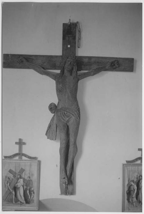 statue : Christ en croix - © Ministère de la Culture (France), Médiathèque du patrimoine et de la photographie, diffusion GrandPalaisRmn Photo