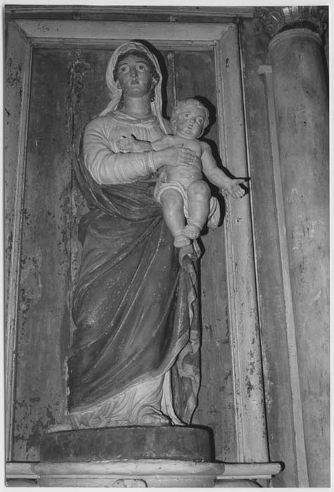 Vierge à l'Enfant, détail - © Ministère de la Culture (France), Médiathèque du patrimoine et de la photographie, diffusion GrandPalaisRmn Photo