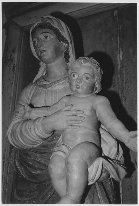 Vierge à l'Enfant, détail - © Ministère de la Culture (France), Médiathèque du patrimoine et de la photographie, diffusion GrandPalaisRmn Photo