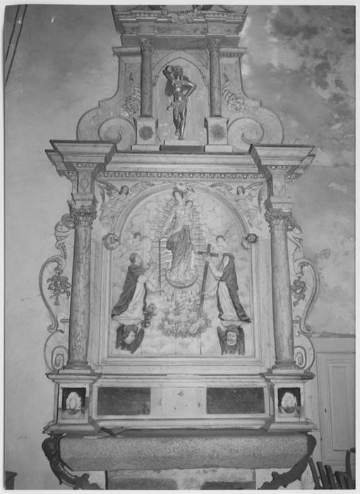 retable du Rosaire et ses statues - © Ministère de la Culture (France), Médiathèque du patrimoine et de la photographie, diffusion GrandPalaisRmn Photo