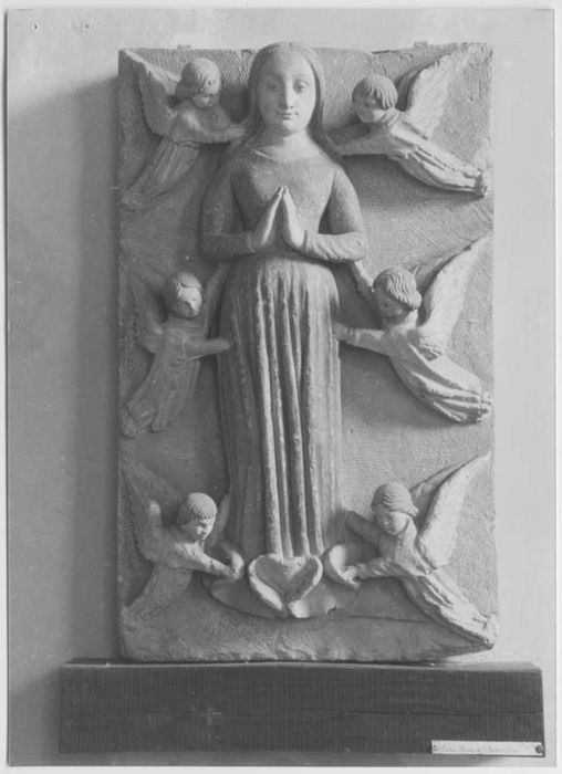 Haut-relief : Assomption de la Vierge
