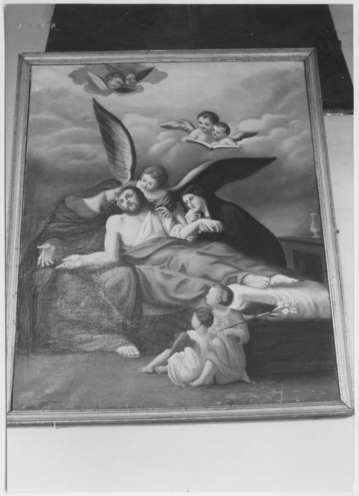 tableau : Mort de saint Joseph - © Ministère de la Culture (France), Médiathèque du patrimoine et de la photographie, diffusion GrandPalaisRmn Photo