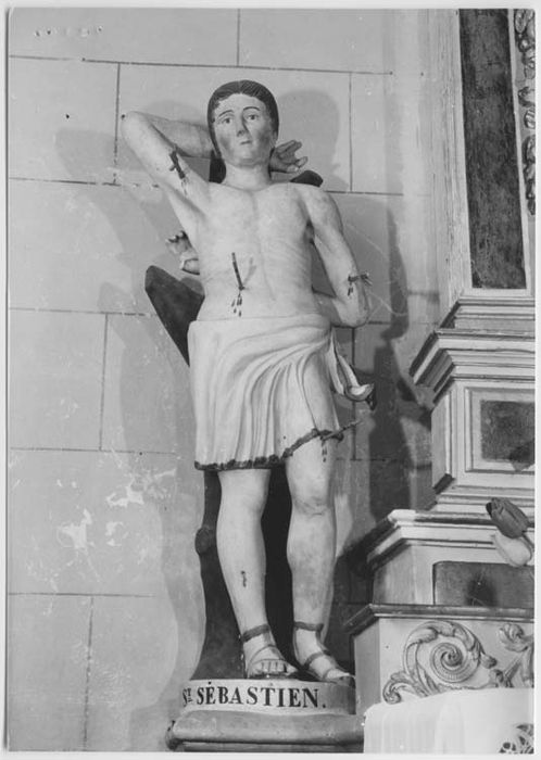 Statue : Saint Sébastien