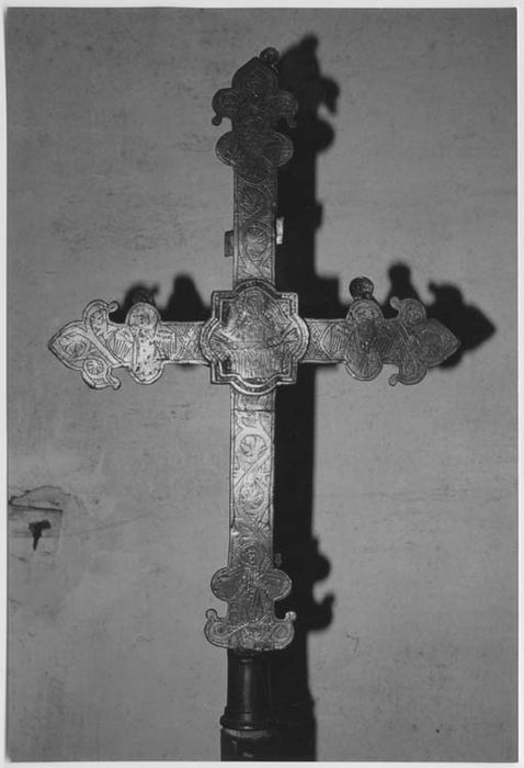 croix de procession, verso