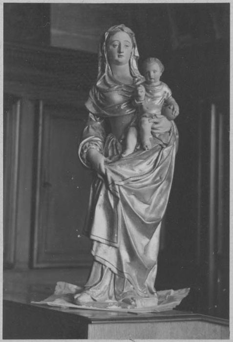 Statue : Vierge à l'Enfant dite Notre-Dame de sous-terre