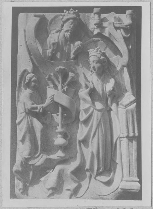 bas-relief : Sène de la vie du Christ