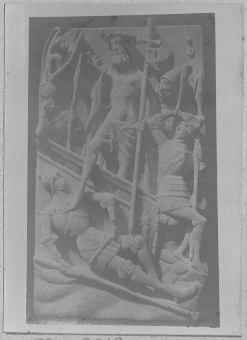 bas-relief : Sène de la vie du Christ