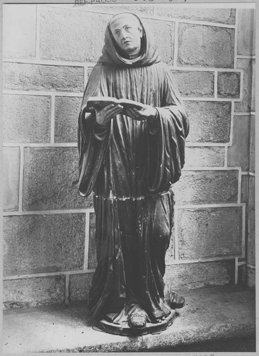 statue dite du saint noir : Saint Placide