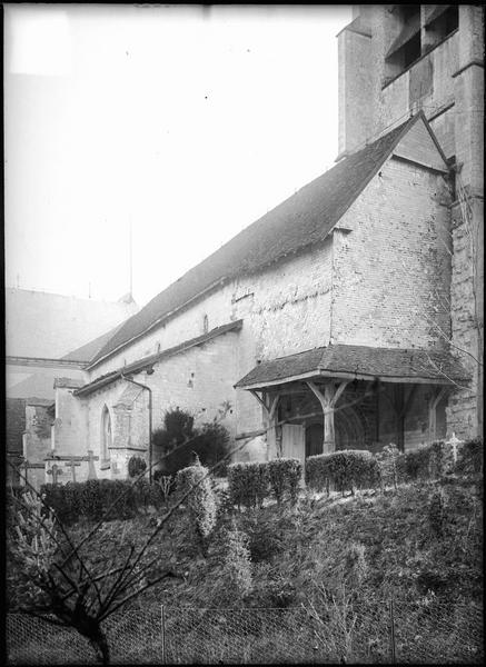 Façade nord, vue partielle