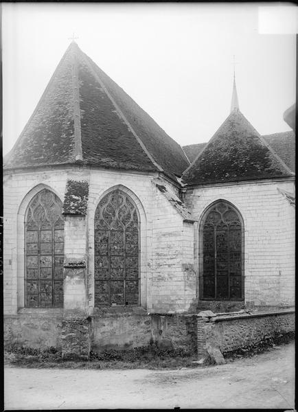 Abside, côté nord-est