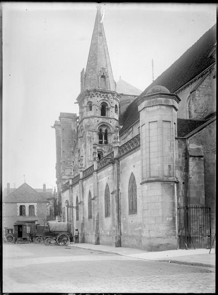 Façade nord avec clocher