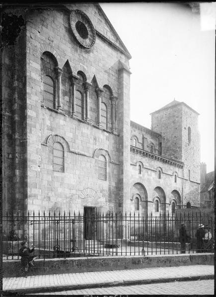 Transept et façade latérale nord