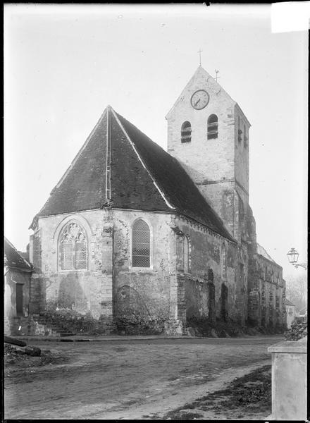 Ensemble nord-est, abside et clocher