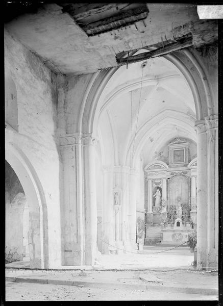 Intérieur : choeur, depuis la nef