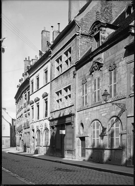 Vue en perspective de la rue