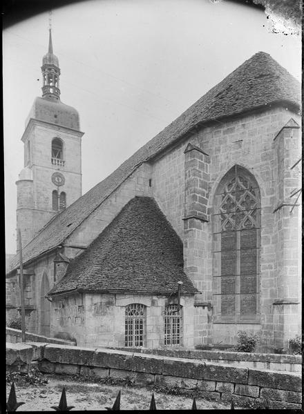 Ensemble sud-est avec abside et clocher