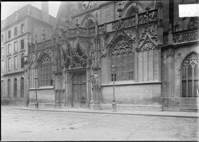 Portail Saint-Laurent, entrée du croisillon nord