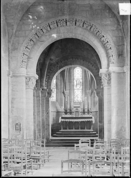 Intérieur : chapelle du transept