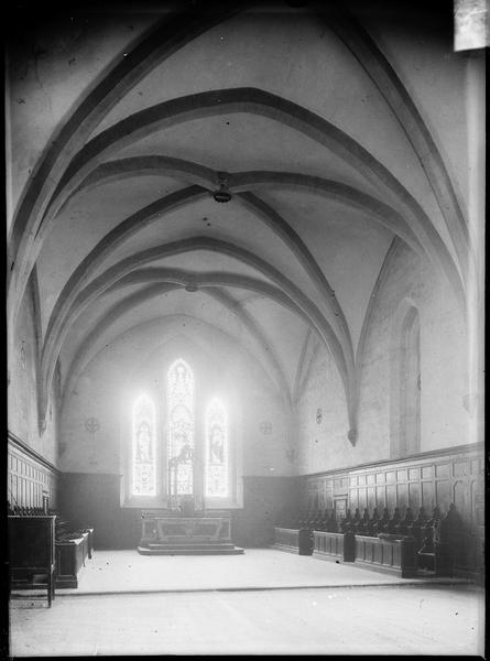 Intérieur, église : choeur