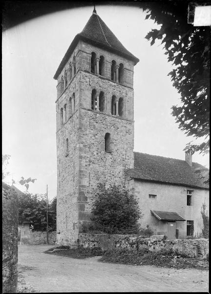 Façade latérale et clocher