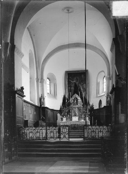 Intérieur : choeur