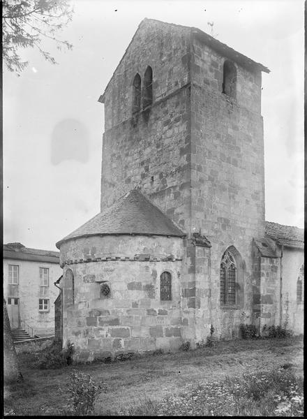 Ensemble nord-est, abside et clocher