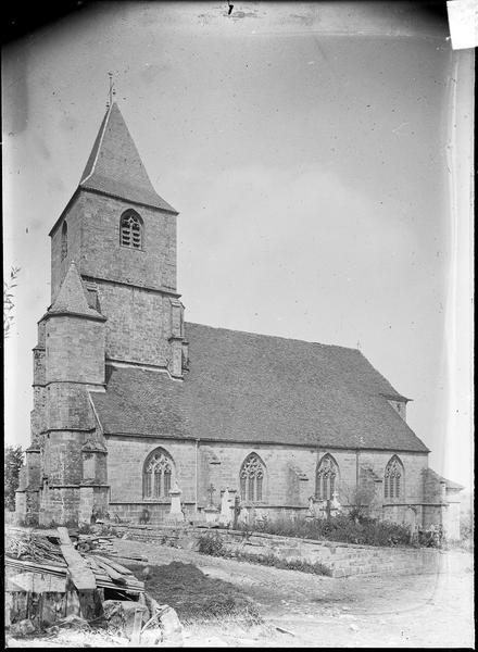 Ensemble sud avec clocher