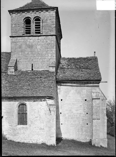 Abside et clocher, côté sud