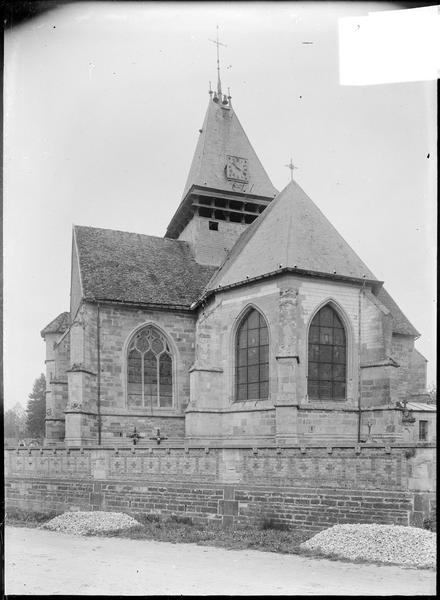 Ensemble sud-est, abside et clocher