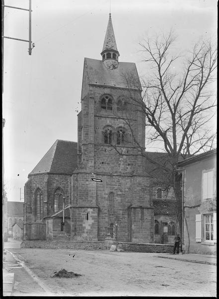 Ensemble nord-est, abside et clocher